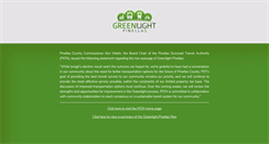 Desktop Screenshot of greenlightpinellas.com